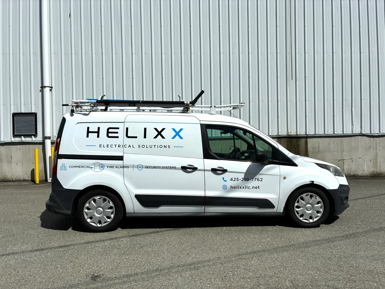 Helixx Electrical Solutions service van
