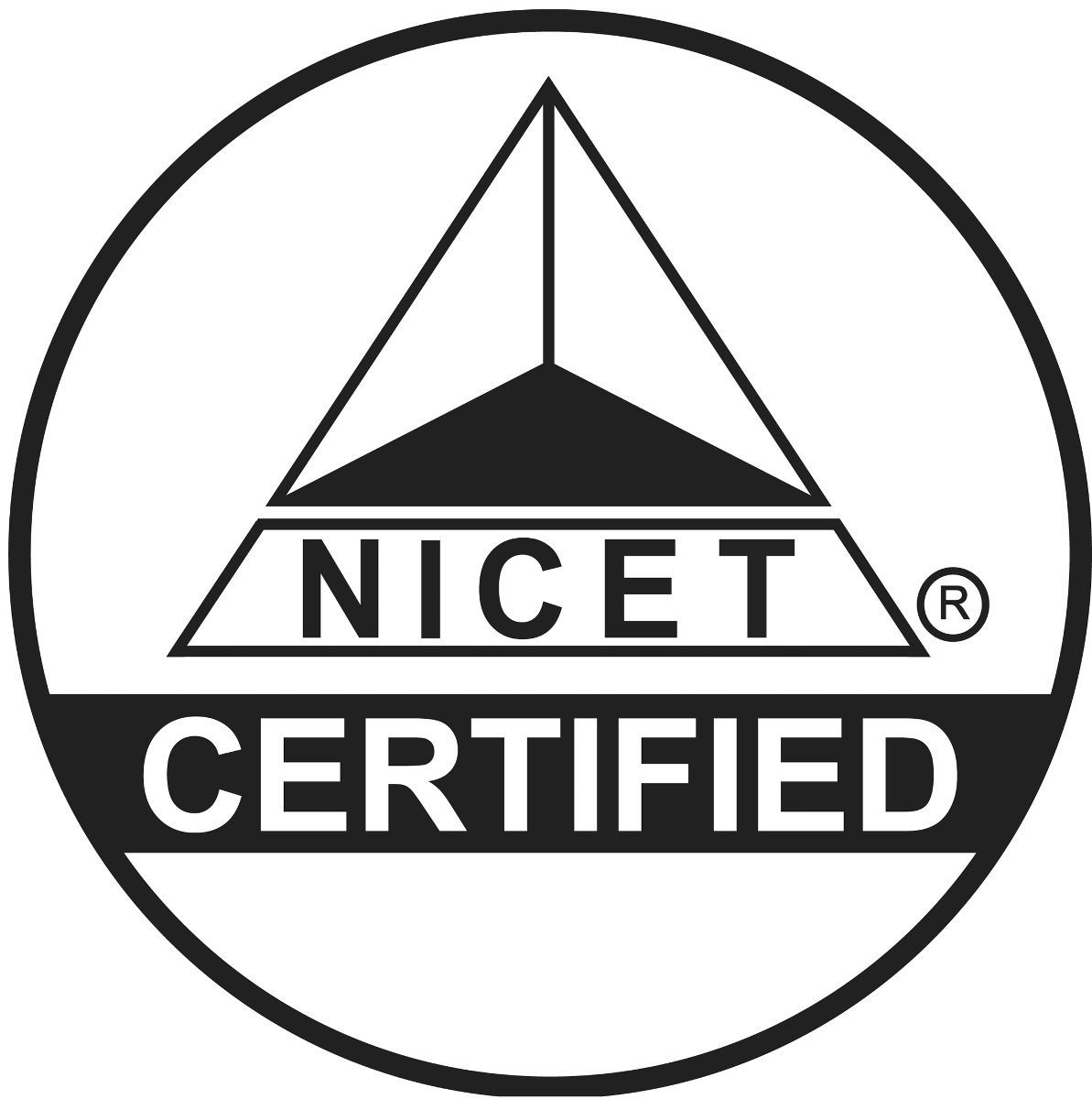 NICET certified mark